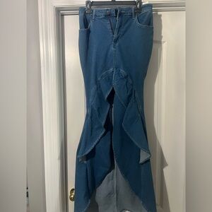 SHEIN Blue Denim Garment